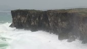 Sea waves during Typhoon Vongfong