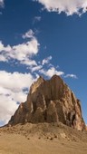 Shiprock Mountain, New Mexico, time-lapse footage