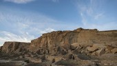 Nightfall over Chaco Canyon, time-lapse footage