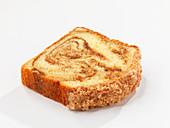 A piece of marble cake