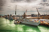 HMS Iron Duke, Portsmouth, UK