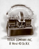 Tesla bladeless turbine, 1910s