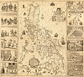Map of the Philippines, 18th century