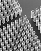 DNA purification microchip, SEM