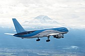 Boeing 757 jet aircraft fuel efficiency research