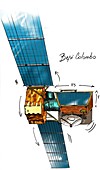BepiColombo spacecraft, illustration