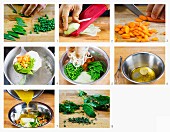 How to make vegetable salad