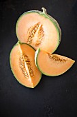 Melone, aufgeschnitten