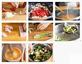 How to make gnocchi with asparagus and ham