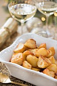 Roast potatoes (a side dish for Christmas)