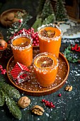 Warm orange juice (Christmas drink)