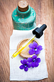 Essential oil of violet