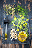 Essential oil of fennel