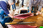 Tsukiji fish market, Tokyo