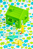 Green house and cleaning products