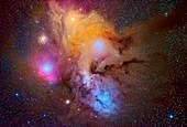Rho Ophiuchi nebulae complex