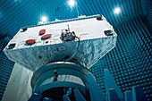 BepiColombo orbiter tests in radio anechoic chamber