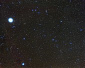 Aquarius constellation, optical image