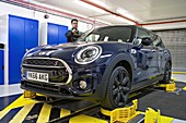 Mini car factory, UK