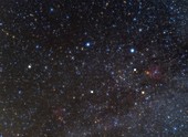 Cepheus constellation, optical image