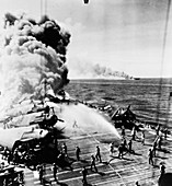Ship firefighting in World War II