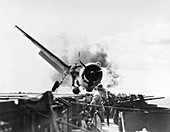Aircraft crash in World War II