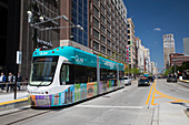 City centre tram, Detroit