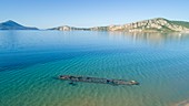 Shipwreck, Peloponnese, Greece
