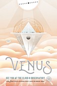 Poster for astronomy observations on Venus
