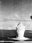 1950s Soviet nuclear torpedo test at Novaya Zemlya