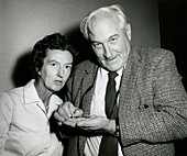 Mary Leakey and her husband Louis Leakey