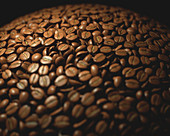 Coffee beans, close up