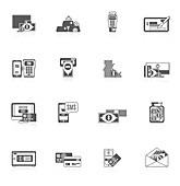 Payment icons, illustration