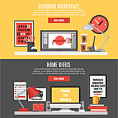 Workspaces, illustration