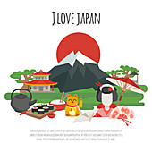 Japan, illustration