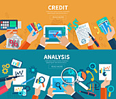 Credit analysis, illustration