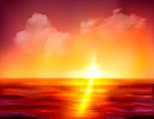 Sunrise, illustration