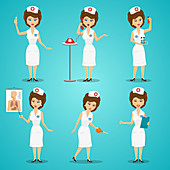 Nurse, illustration