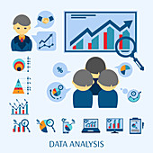 Data analysis, illustration