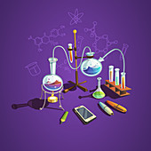 Chemistry, illustration