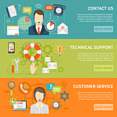 Customer service, illustration