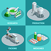 Pharmaceutics, illustration