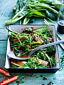 Sichuan Gai Lan mit Tofu und Broccolini (Asien)