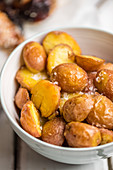 Canary Island potatoes with sea salt