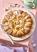 Rosenkuchen zu Ostern