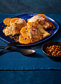 Crepes Suzette with clementines