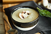Cream of mushroom soup