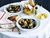 Provencale mussels