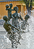 'Brunnen der Lebensfreude' (The fountain of joie de vivre) by Reinhard Dietrich, Jo Jastram 1980, Rostock, Germany