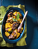 Spanish lamb stew with sherry and saffron